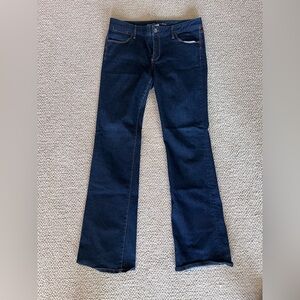 Banana Republic Dark Blue Boot Jeans, Size 29
